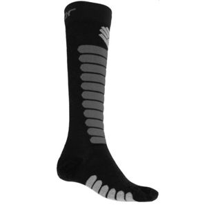 SENSOR ponožky Zero Merino čierna / šedá 17200093 3/5 UK